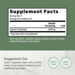 Earth Harmony bottle on kitchen counter promoting calm mood and daily wellness.