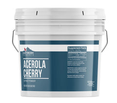 Earthborn Elements Acerola Powder bottle pour for easy smoothie boosts