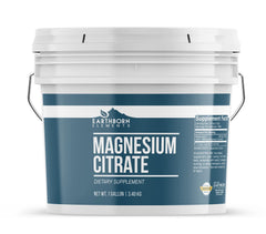 Earthborn Elements Magnesium Citrate bucket front for easy daily use.