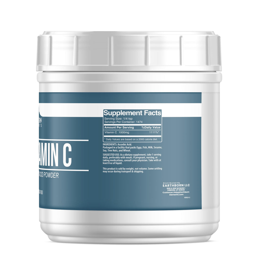 Earthborn Elements Vitamin C Powder dissolving easily in lotion for DIY skincare.