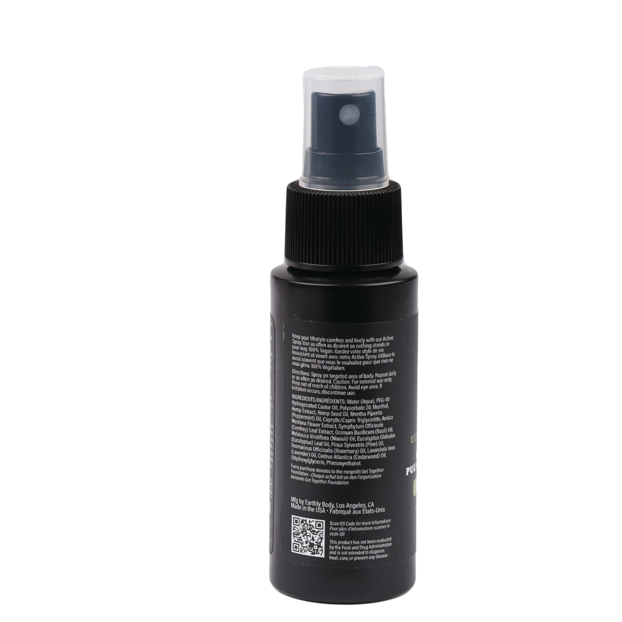 Earthly Body Hemp Daily vegan cruelty-free packaging supports eco-conscious skincare.