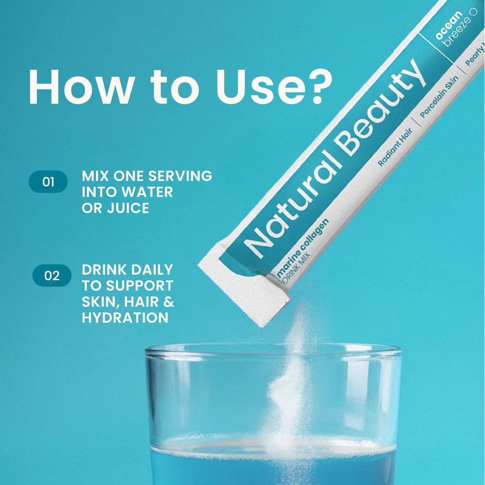EarthNutri collagen sticks in coffee for daily hydration