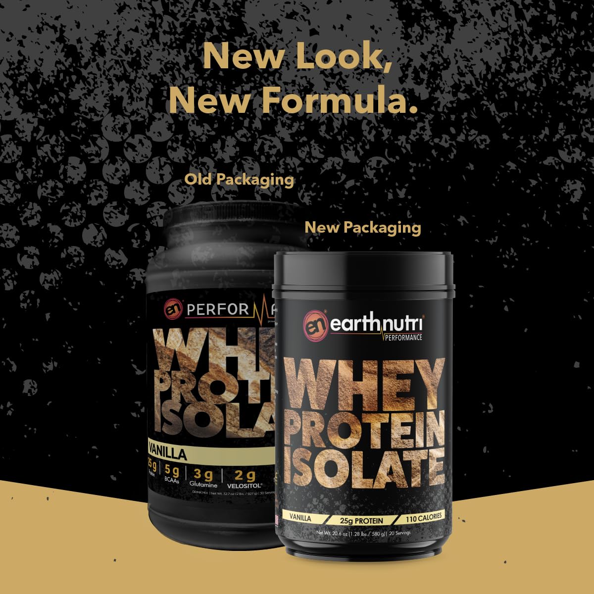 EarthNutri Whey Isolate packaging featuring organic cocoa and monk fruit sweetness.