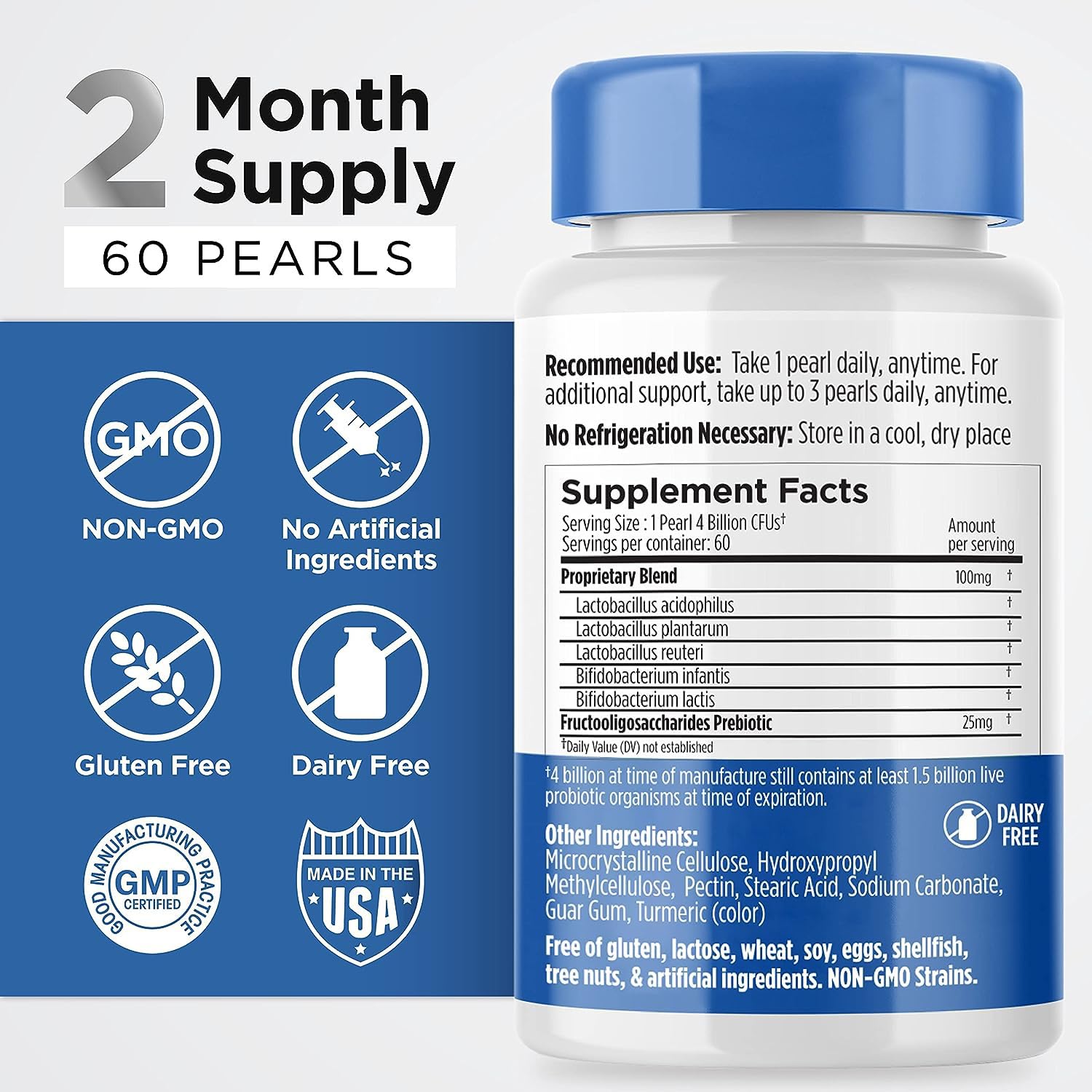 Earth's Pearl 60-day supply box highlights long-lasting probiotic wellness