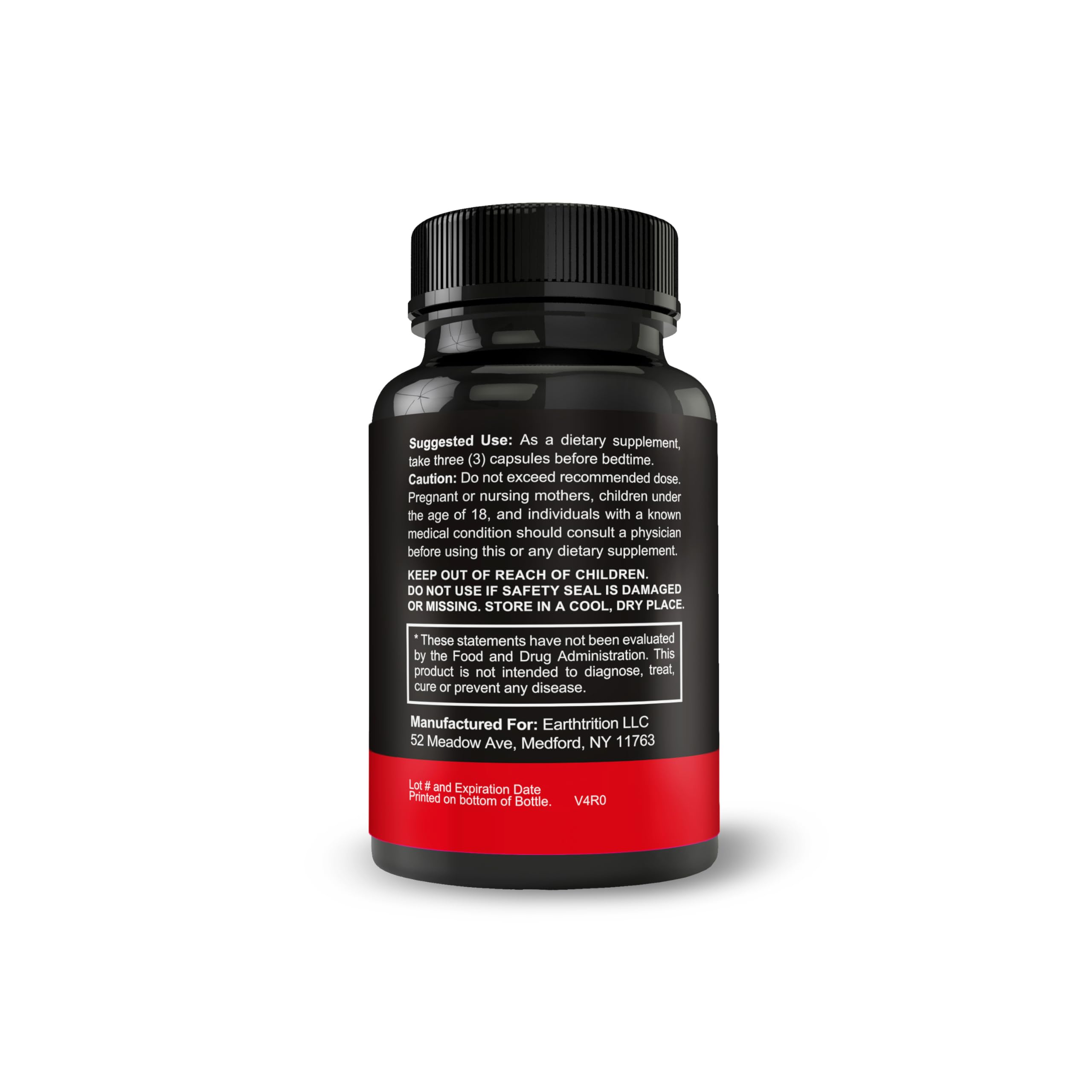 Earthtrition Labs Pack Leader front label highlights purity and USA manufacturing standards.