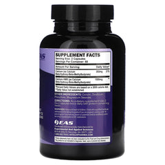 EAS HMB 1500mg capsules pour demonstrates easy daily intake for recovery.