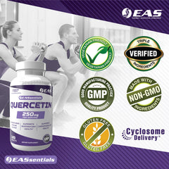 Serving scoop with EAS Quercetin 250mg for simple daily routine