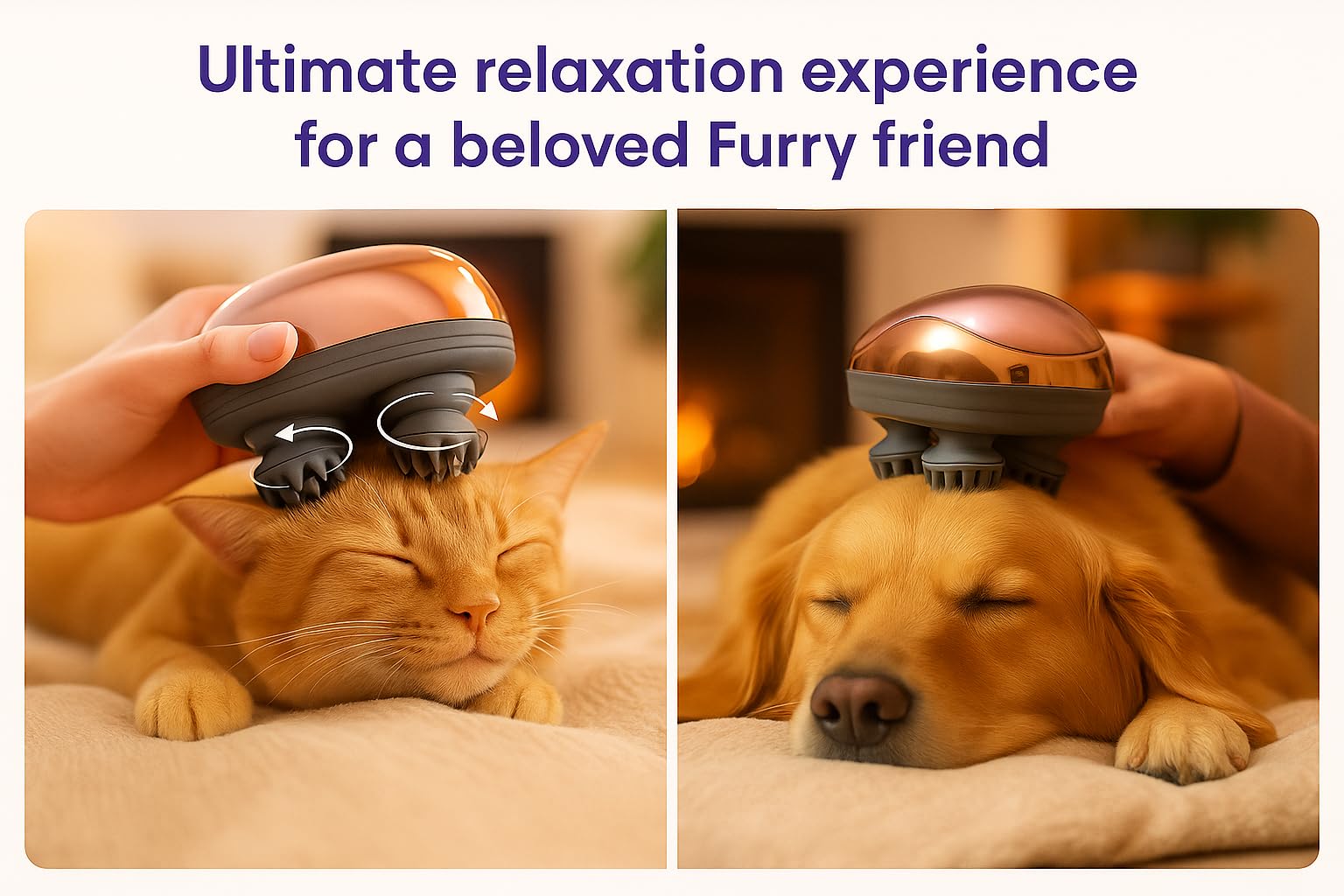 EaseHead relax mode UI shows a quick 10-minute session for unwinding