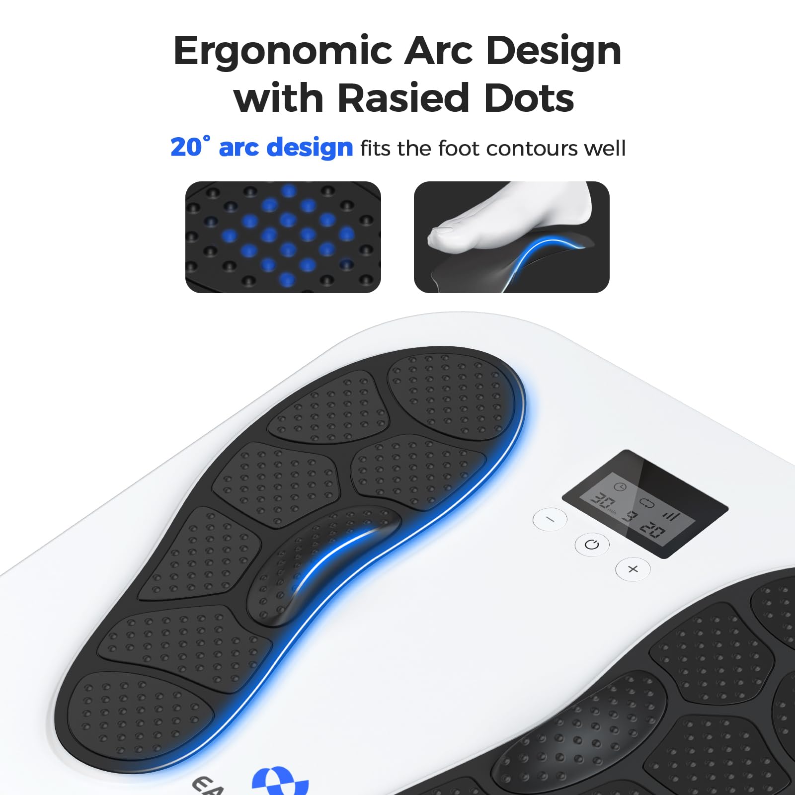 EaseZen rechargeable battery enables hours of cordless use.
