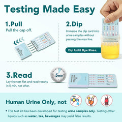 Easy@Home results reading shows clear lines for easy interpretation
