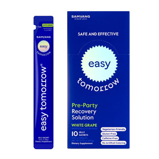 EASY TOMORROW jelly stick before drinking for pre-event hydration and balance