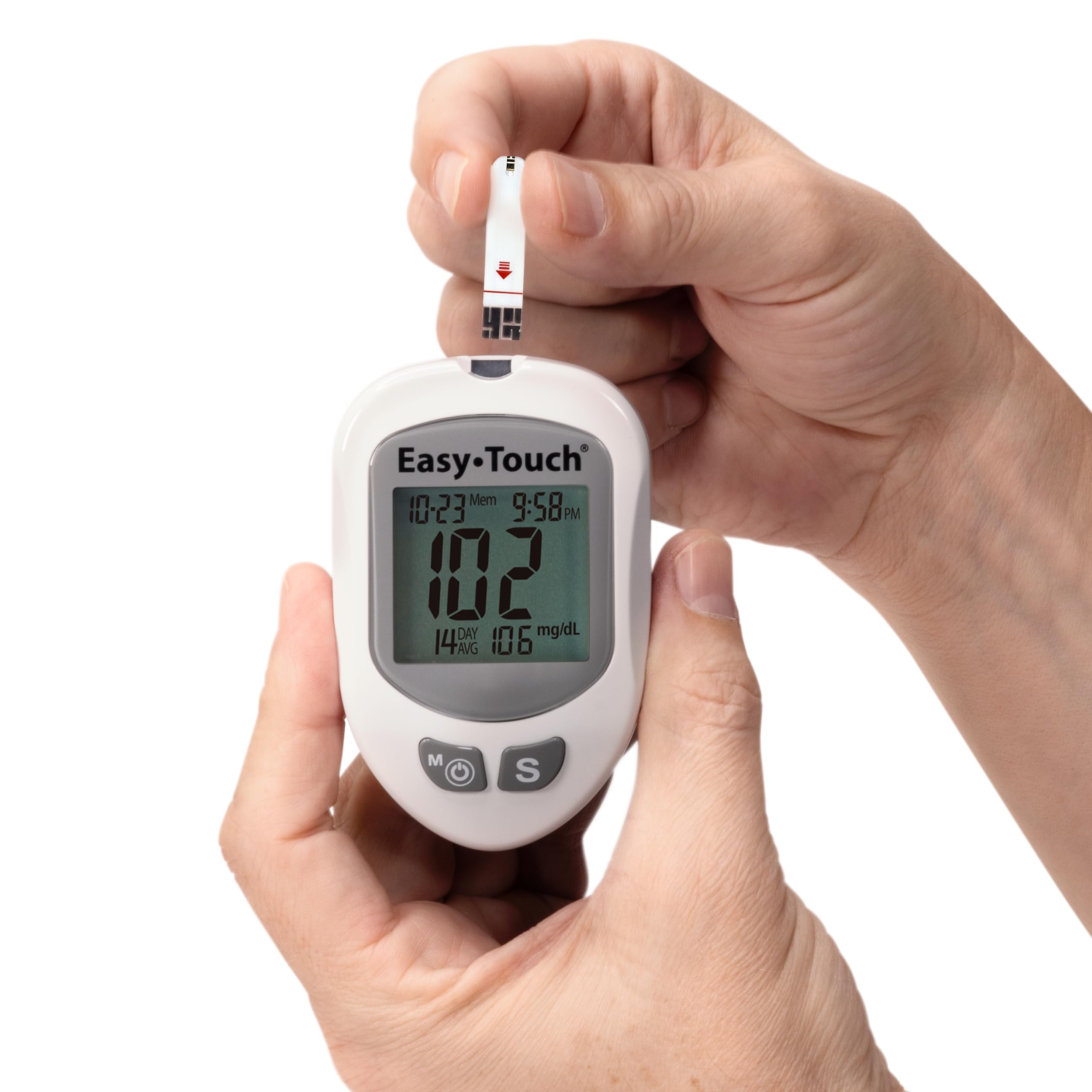 Easy Touch glucose monitoring system compatibility indicating seamless integration