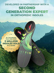 EASYFEET Carbon arch support insole helps proper foot alignment.