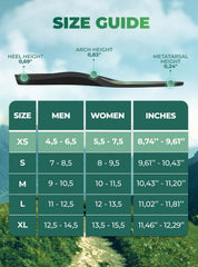 EASYFEET Deep heel cup insole improves stability on uneven terrain.