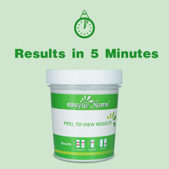 Easy@Home drug test cup seal label for tamper-evident test handling