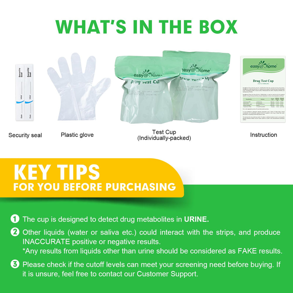 Easy@Home delivers clear results within five minutes.
