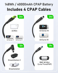EASYLONGER ES400 demonstrates broad compatibility with major CPAP brands.