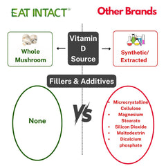 Eat Intact vegan capsule close-up illustrating simple, solvent-free packaging
