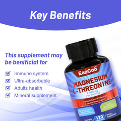 Bottle on counter scene emphasizes convenient 40-day supply.