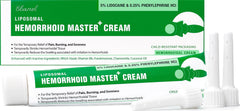 Ebanel 5% lidocaine hemorrhoid cream bottle for fast numbing relief.