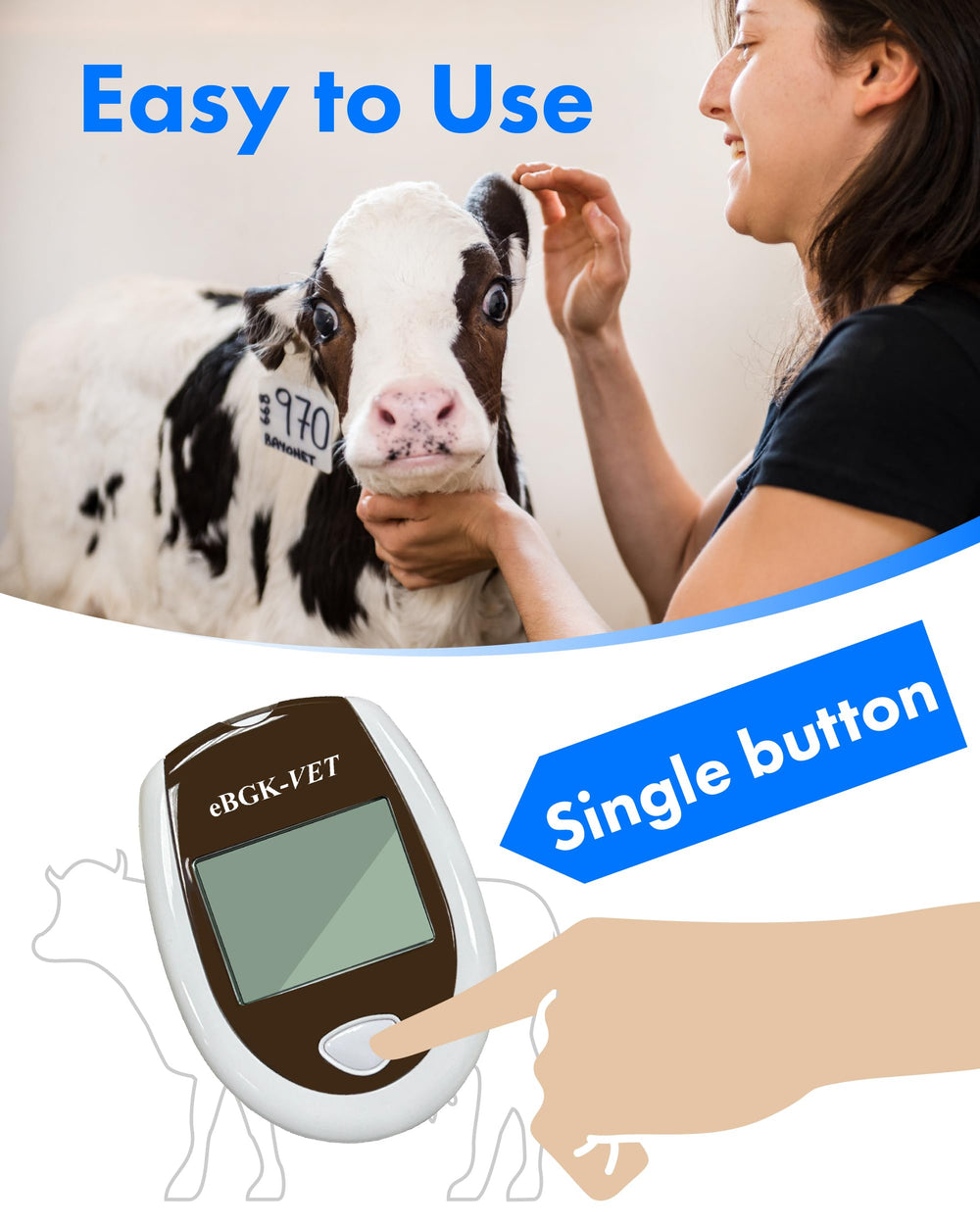 eBmonitor eBGKVET calibration cards simplify setup for glucose and ketone tests