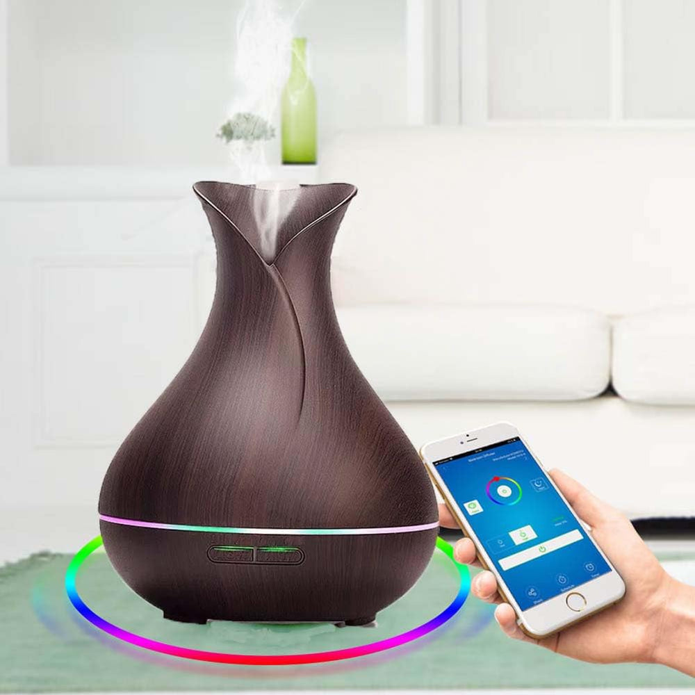 Ebooine diffuser with LED mood lights for customizable ambience