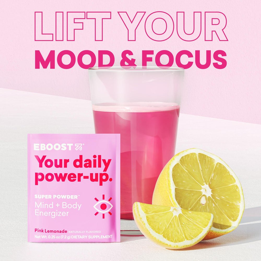 Active hours scene with EBOOST Pink Lemonade hydration