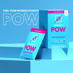 Brand visual with EBOOST logo and clean energy message.