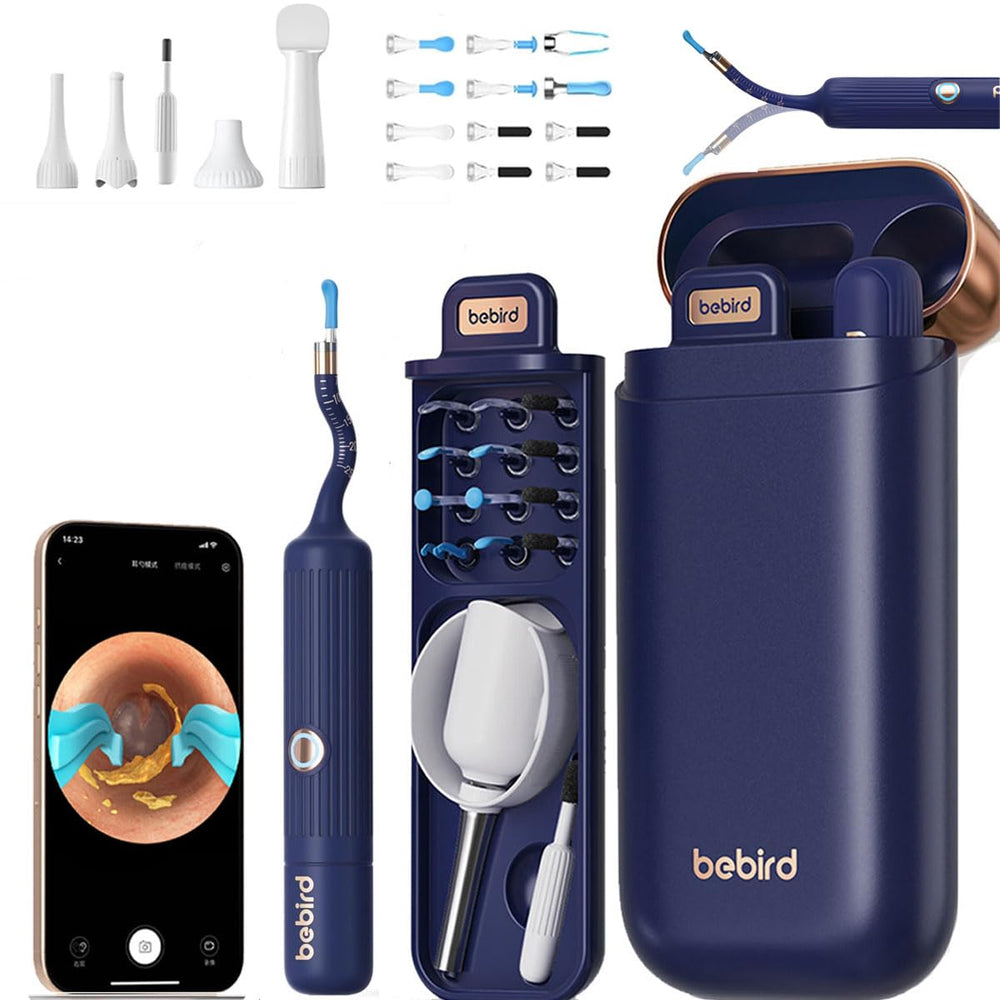 ECCLEUTH wireless ear cleaner with camera for at‑home inspection