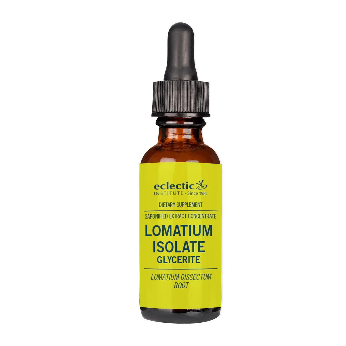 Eclectic Institute Lomatium Isolate glycerite bottle for immune support