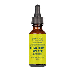 Eclectic Institute Lomatium Isolate glycerite bottle for immune support