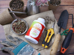 Eclectic Institute Milk Thistle lab test seal indicating potency and quality controls