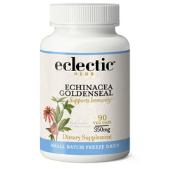 Eclectic Institute echinacea-goldenseal bottle for immune support