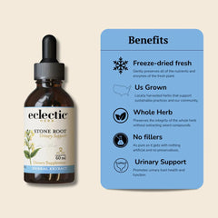 Close-up label showing organic grain-free alcohol for sensitive users.