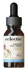 Eclectic Institute Venus Fly Trap O pink bottle front for easy daily use