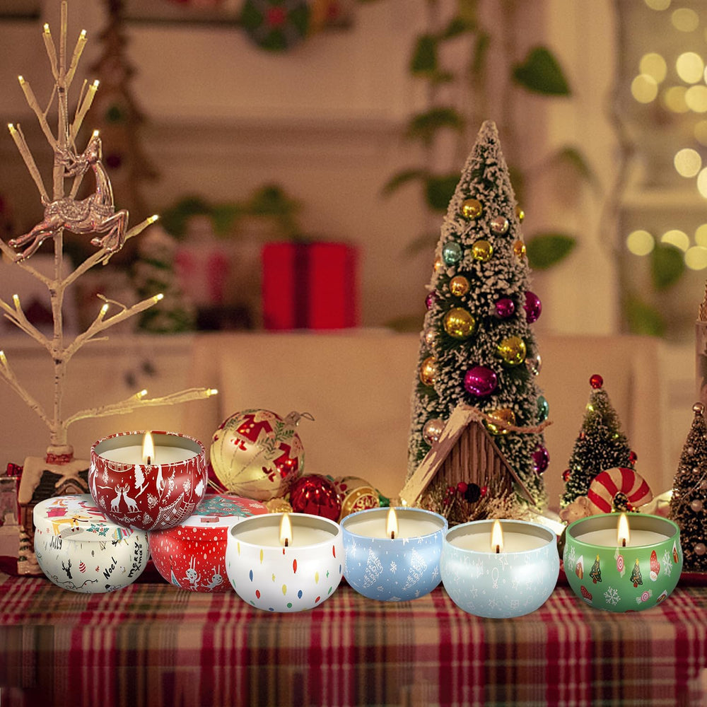 ECLHTLNY fir pine tin evoking evergreen freshness for winter decor.