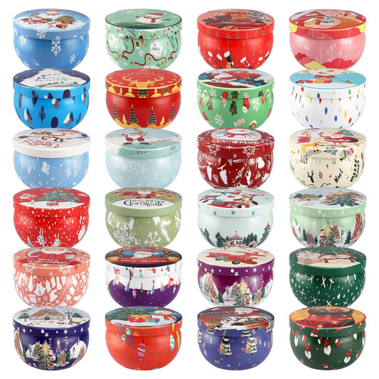 ECLHTLNY snowman tin candle for cheerful living room ambiance.