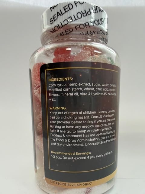 Eclipse Hemp Gummies colorful gummies spread suggesting tropical flavors
