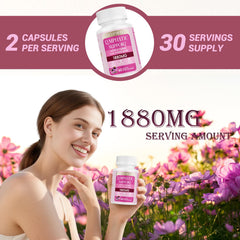 Ecliptron packaging showing 1880 mg for potent lymphatic support.