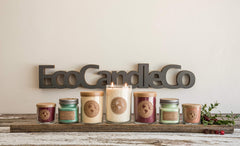 Eco Candle Co Sterling Rose scent fills rooms with green notes, roses, and musk.