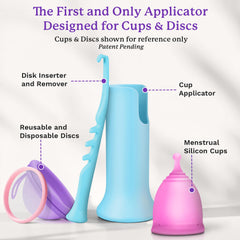 EcoBlossom cleansing wash bottle supporting hygienic cleaning after every cycle