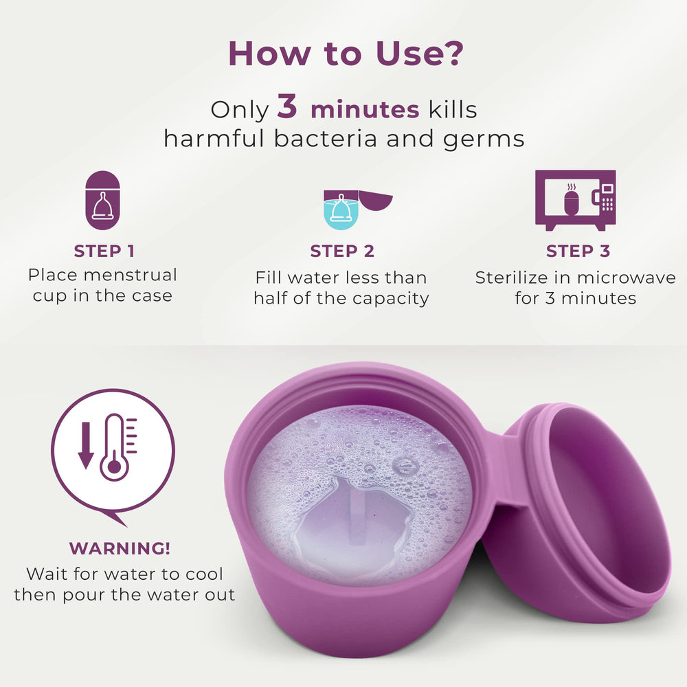 EcoBlossom easy-insert disc applicator simplifying cup insertion