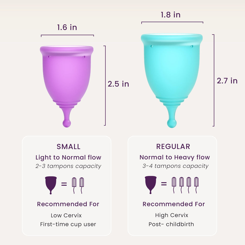 EcoBlossom silicone sterilizer holder keeping cups clean between uses