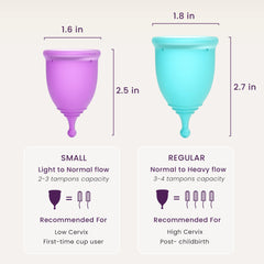 EcoBlossom silicone sterilizer holder keeping cups clean between uses