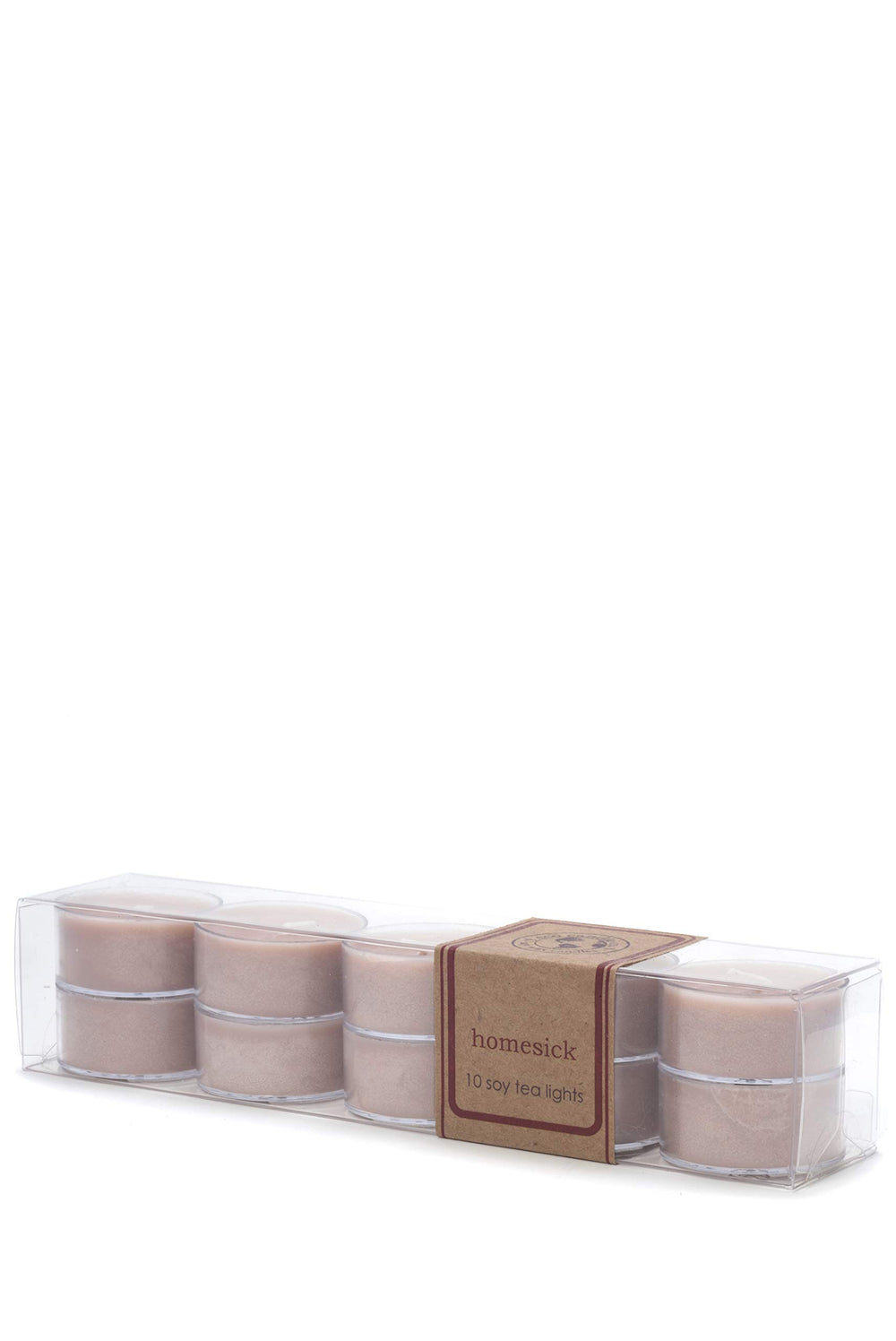 Eco Candle Co. Homesick apple tea light for cozy spaces and long-lasting fragrance