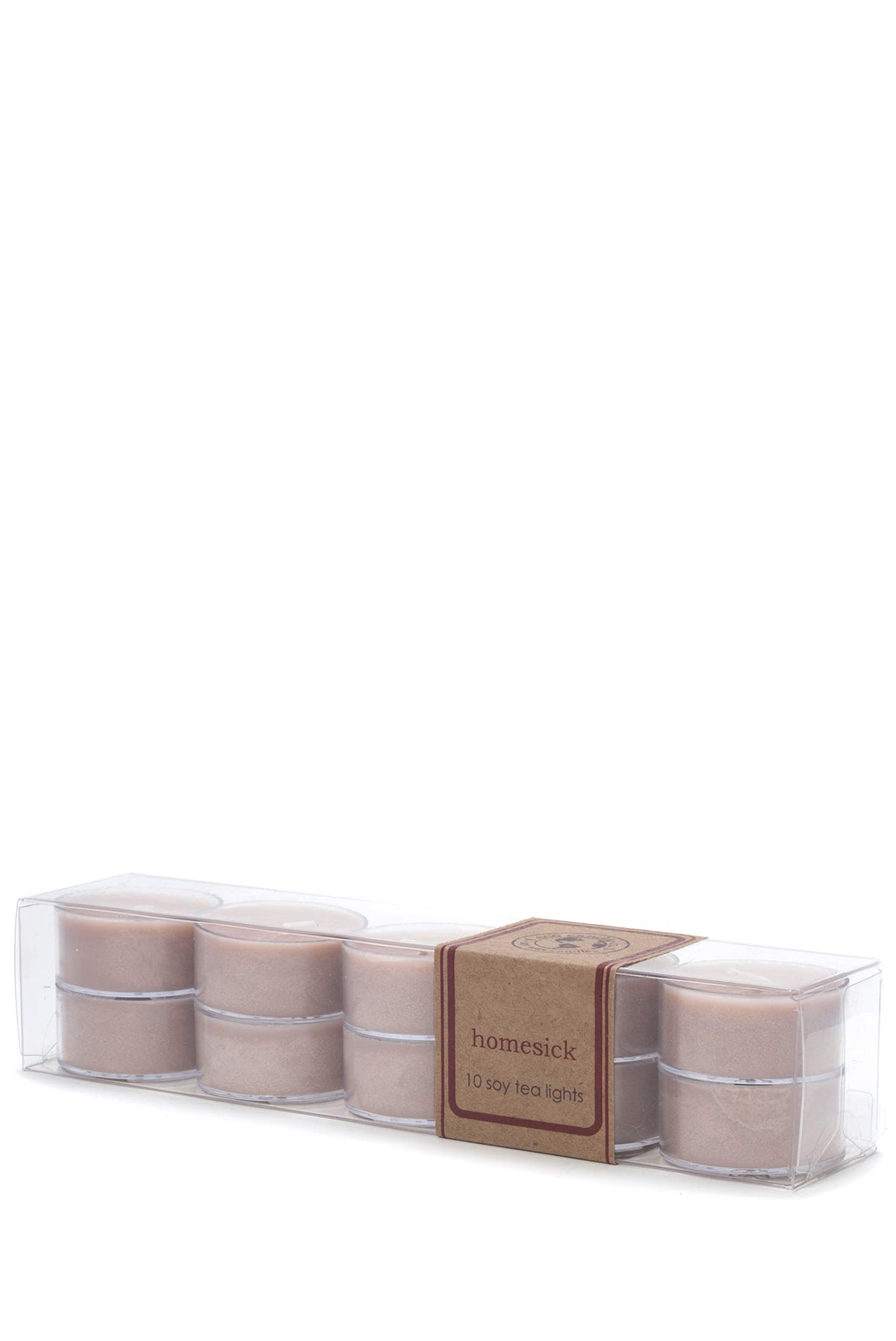 Eco Candle Co. Homesick apple tea light for cozy spaces and long-lasting fragrance