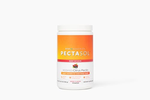 Product packaging on display for EcoNugenics PectaSol Berry Powder
