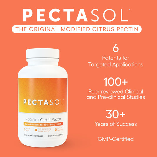 EcoNugenics PectaSol label close-up highlighting citrus origin.