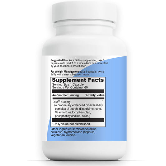 EcoIntegratives Active DIM capsules offer easy daily use for ongoing wellness.