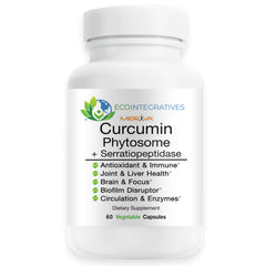 EcoIntegratives Meriva Curcumin bottle showing joint support potential and mobility focus